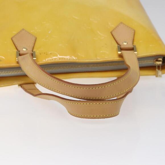 LOUIS VUITTON Monogram Vernis Houston Hand Bag Gris M91053 - Picture 7 of 16